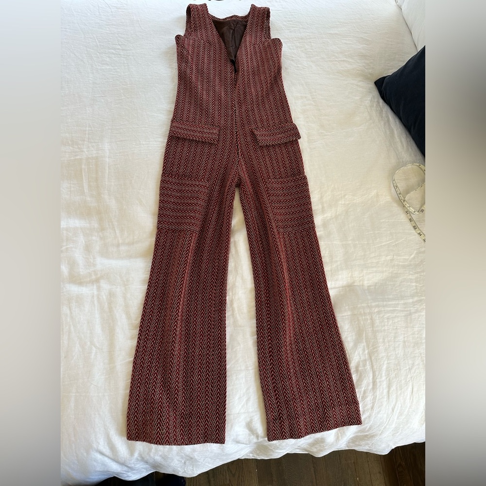 Wool knit vintage jumpsuit